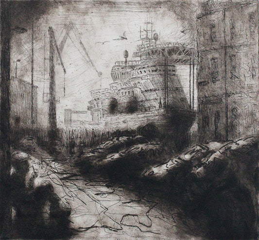 Harkand Da Vinci along Waterloo Quay