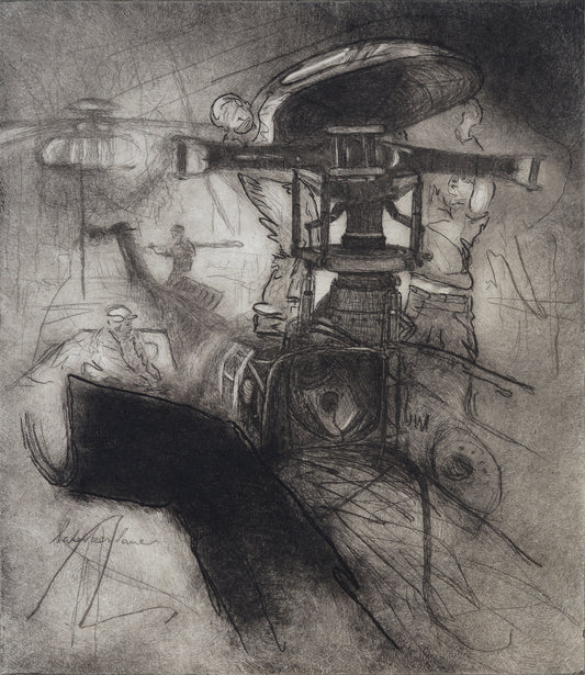 Mounting the beanie on a Super Puma